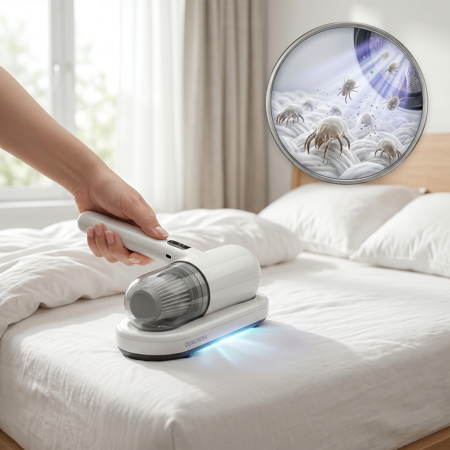 Cordless Smart Dust Mite Buster